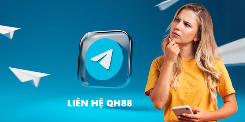 Sử dụng telegram liên hệ QH88